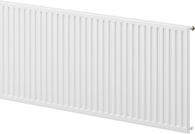 Mexen CVH10 Higienic radiator plat 400 x 1500 mm, conectare inferioară, 648 W, alb - W610H-040-150-00