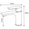 Mexen Alfa Set de duș DF62, alb/crom - 745704DF62-02