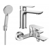 Set cadă Mexen Alfa R40, crom - 745703R40-00