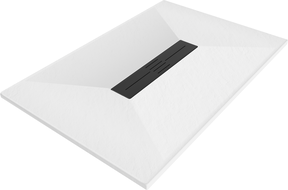 Mexen Toro tăviță rectangulară SMC 120 x 70 cm, albă, mască neagră - 43107012-B