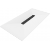Mexen Toro bazin rectangular SMC 200 x 90 cm, alb, capac negru - 43109020-B