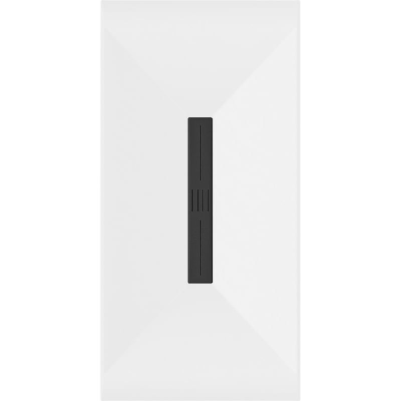 Mexen Toro tăviță de duș dreptunghiulară SMC 160 x 90 cm, albă, capac negru - 43109016-B