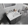 Mexen Atena chiuvetă încastrată în blat 61 x 46 cm, albă - 25016000