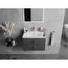 Mexen Atena chiuvetă încastrată în blat 61 x 46 cm, albă - 25016000