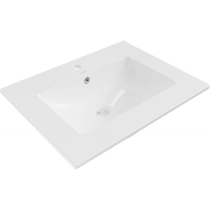 Mexen Atena Blatba épített mosdókagyló 61 x 46 cm, fehér - 25016000