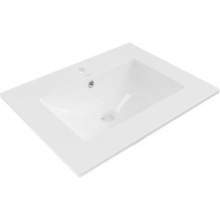 Mexen Atena Blatba épített mosdókagyló 61 x 46 cm, fehér - 25016000