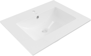 Mexen Atena Blatba épített mosdókagyló 61 x 46 cm, fehér - 25016000