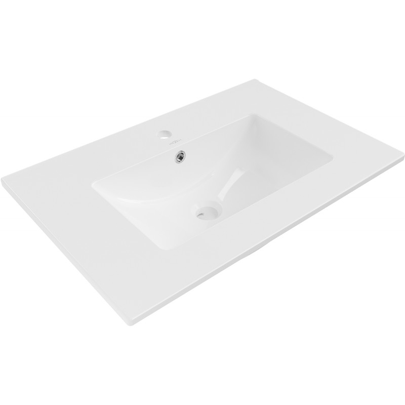 Mexen Atena chiuvetă încorporată în blat 71 x 46 cm, albă - 25017000
