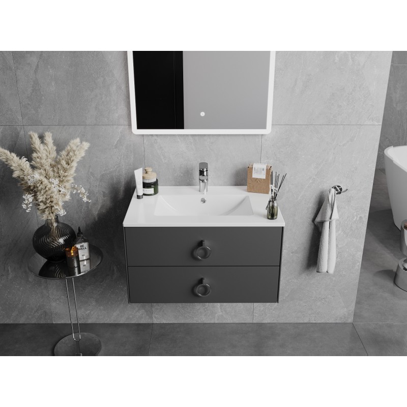 Mexen Atena chiuvetă încorporată în blat 71 x 46 cm, albă - 25017000