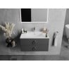 Mexen Atena chiuvetă Montaj încastrat în blat 75 x 46 cm, Albă - 25017500