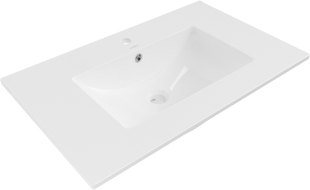 Mexen Atena lavoar încastrat în blat 76 x 46 cm, alb - 25017500