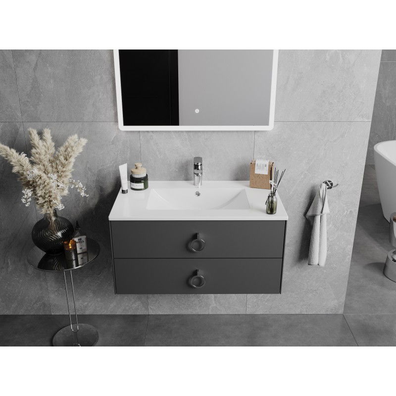 Mexen Atena chiuvetă încastrată în blat 80 x 46 cm, albă - 25018000