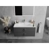 Mexen Atena chiuvetă încastrată în blat 80 x 46 cm, albă - 25018000