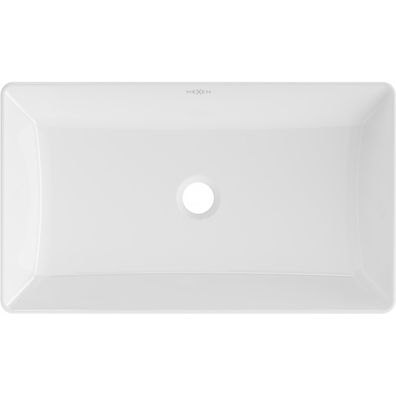 Mexen Nadia chiuvetă pe blat 62 x 35 cm, albă - 21616000