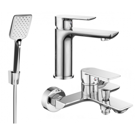 Mexen Alfa Set cadă R62, crom - 745703R62-00