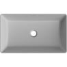 Mexen Nadia lavoar pe blat 62 x 35 cm, gri deschis mat - 21616061