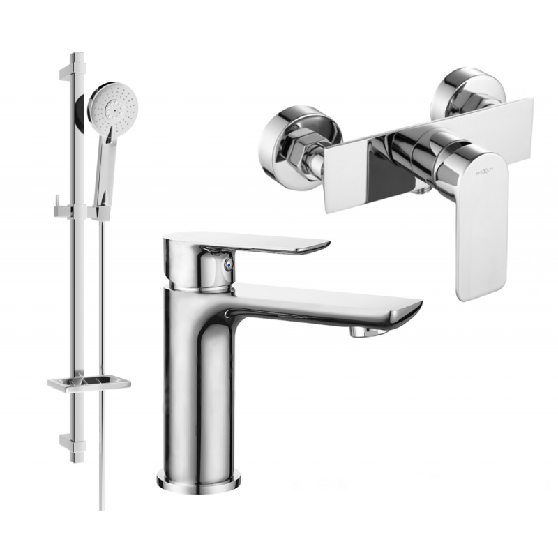 Mexen Alfa DQ40 set de duș, crom - 745704DQ40-00