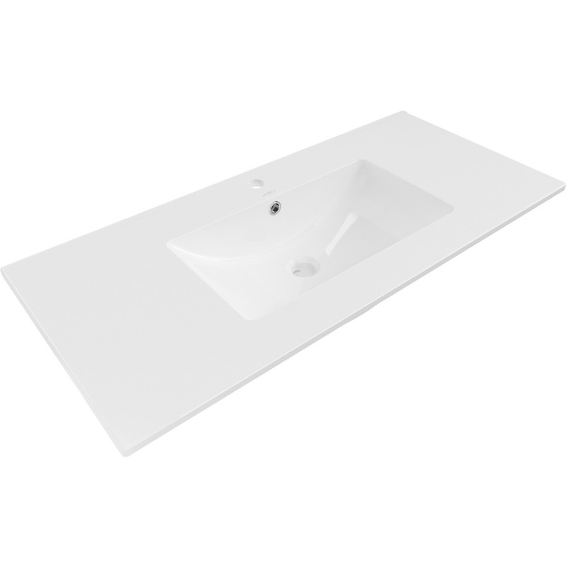 Mexen Atena pultba süllyesztett mosdókagyló 101 x 46 cm, fehér - 25011000