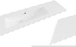 Mexen Atena chiuvetă încastrată 100 x 46 cm, albă - 25011000