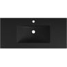Mexen Atena chiuvetă încastrată în blat 101 x 46 cm, negru mat - 25011070