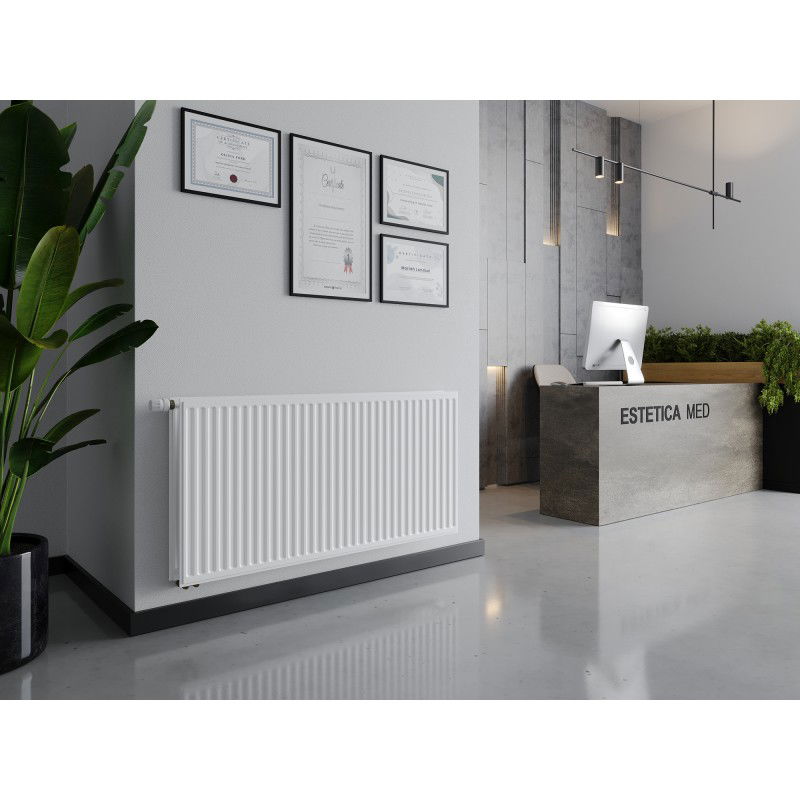 Mexen CVH20 Igienă radiator plan 500 x 1800 mm, conectare inferioară, 1705 W, alb - W620H-050-180-00