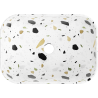 Mexen Rita lavoar pe blat 45 x 32 cm, piatră albă terrazzo - 21084587