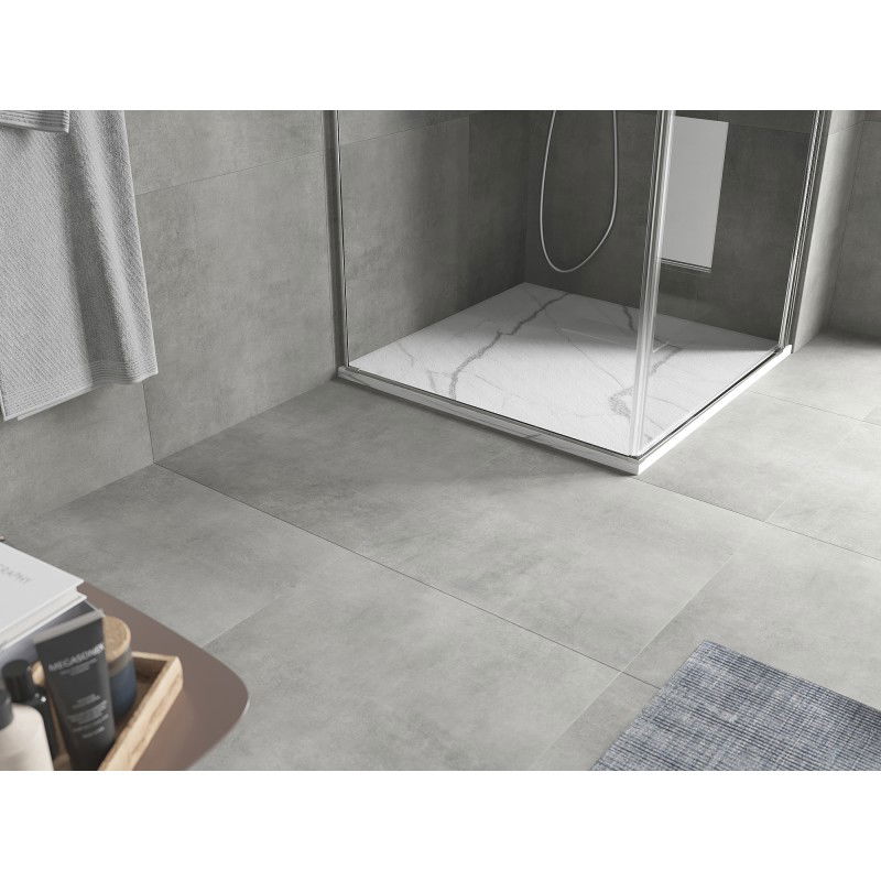 Mexen Hugo Cadă de duș pătrată SMC 90 x 90 cm, piatră albă - 42159090