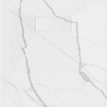 Mexen Hugo cabina de ducha cuadrada SMC 90 x 90 cm, piedra blanca - 42159090
