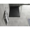 Mexen Hugo fiecare în formă de dreptunghi SMC 120 x 90 cm, piatră neagră - 42759012