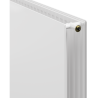 Mexen CVHF20 Hygiene Flat lapos radiátor 500 x 1800 mm, alsó csatlakozás, 1553 W, fehér - W620HF-050-180-00