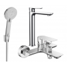 Mexen Alfa Set cadă R40, crom - 745713R40-00