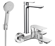 Mexen Alfa Set cadă R40, crom - 745713R40-00