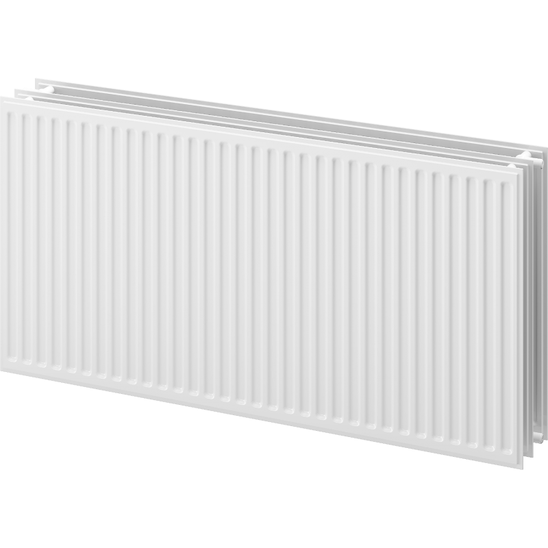 Mexen CH30 Hygiene lemezes radiátor 300 x 1400 mm, oldalsó csatlakozás, 1221 W, fehér - W430H-030-140-00