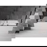 Mexen Velar Duo kétszárnyú toló fürdőkád válaszfal 190 x 150 cm, átlátszó, fekete - 896-190-000-02-70