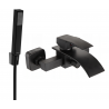 Mexen Aries R77 baterie pentru cadă cu set de duș, negru - 74483R77-70