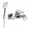 Mexen Aries R62 fürdőkád csaptelep zuhanyszettel, króm - 74483R62-00