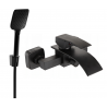 Mexen Aries R62 baterie pentru cadă cu set de duș, negru - 74483R62-70