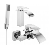 Mexen Aries Set cadă R77, crom - 744803R77-00