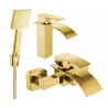 Mexen Aries R45 set de baie, auriu - 744803R45-50