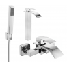 Mexen Aries Set de cadă R77, crom - 744813R77-00