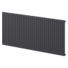 Mexen CH10 Hygiene fűtőtest 500 x 2000 mm, oldalsó csatlakozás, 1060 W, antracit - W410H-050-200-66