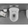 Mexen Lena WC fără ramă cu capac slim cu închidere lentă, duroplast, piatră albă - 30224092