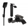 Mexen Aries Set cadă R62, negru - 744813R62-70