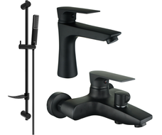 Mexen Axel Set cadă DF72, negru - 73803DF72-70