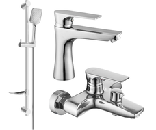 Mexen Axel DF62 set cadă, Crom - 73803DF62-00