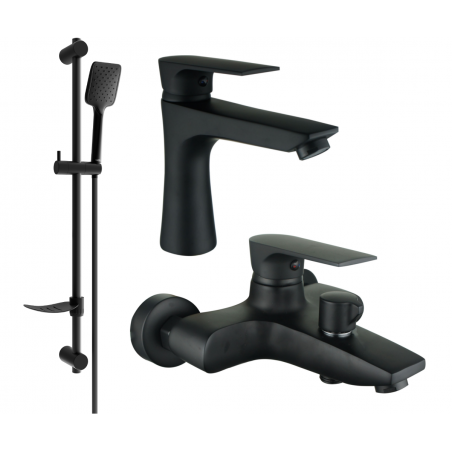 Mexen Axel DF62 set baie, negru - 73803DF62-70