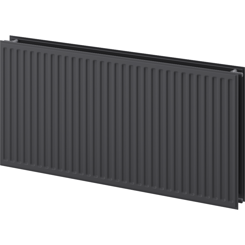 Mexen CH20 Higiéniai lapradiátor 400 x 2800 mm, oldalsó csatlakozás, 2226 W, antracit - W420H-040-280-66