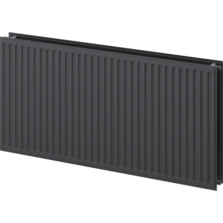 Mexen CH20 Higiéniai lapradiátor 400 x 2800 mm, oldalsó csatlakozás, 2226 W, antracit - W420H-040-280-66