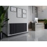 Mexen CH20 Higiena radiator cu placă 600 x 600 mm, conectare laterală, 660 W, antracit - W420H-060-060-66