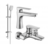 Mexen Axel Set cadă DB62, crom - 73803DB62-00